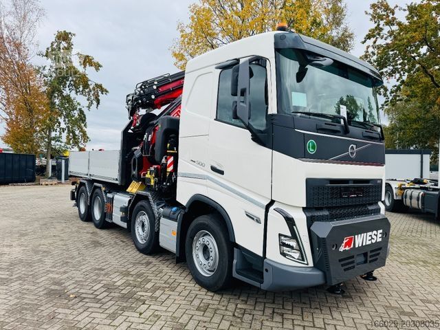 Camión de carga pesada VOLVO FH 500 8x4 Kran F820 RA2.27 Jib & Winde Sofort