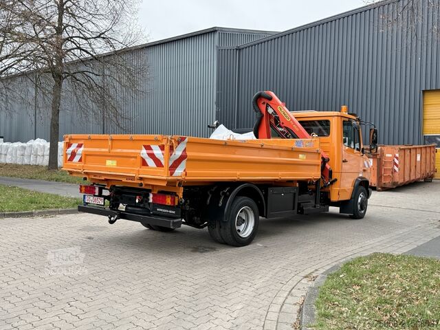 Autokranwagen Mercedes-Benz VARIO 818D - 64 Tkm - Kipper - Kran - 1.