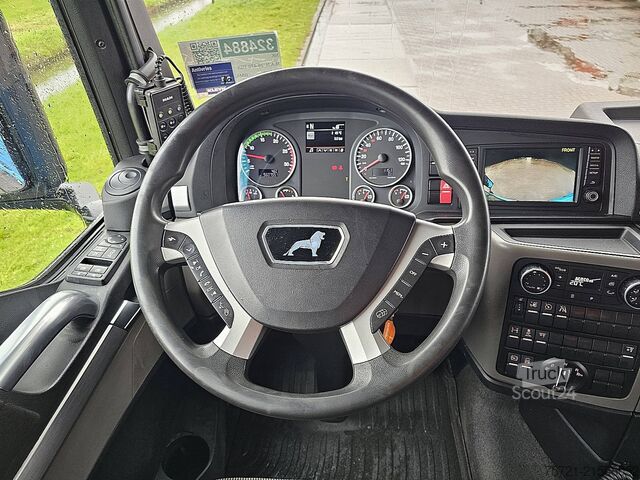 Sliding tarpaulin M.A.N. 26.470 TGX Schuifzeil Laadklep!