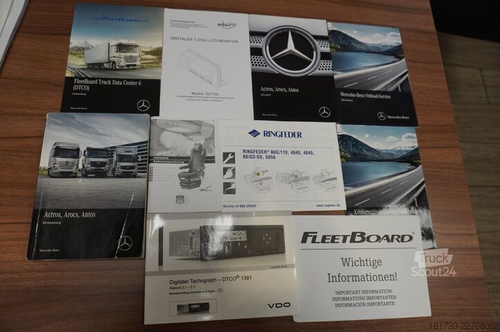 автокран Mercedes-Benz Actros 2540 6×2 / 50 tho. km! / NEW body