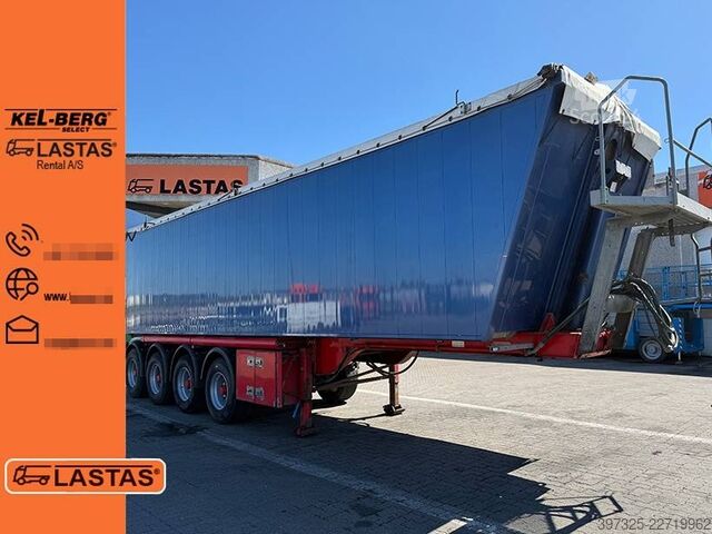 Wywrotka Kel-Berg 4 axle Tipper / Alukastenmulde Kipper 55m3