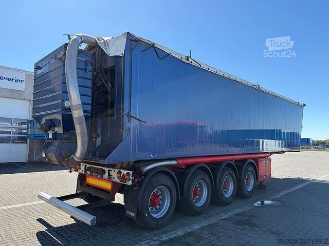 Wywrotka Kel-Berg 4 axle Tipper / Alukastenmulde Kipper 55m3