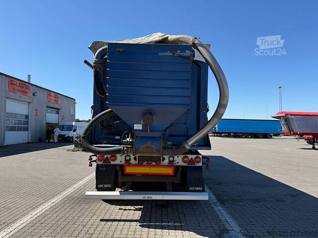 Wywrotka Kel-Berg 4 axle Tipper / Alukastenmulde Kipper 55m3