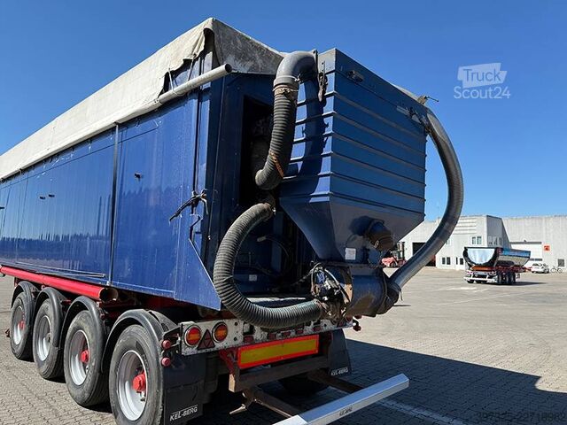 Wywrotka Kel-Berg 4 axle Tipper / Alukastenmulde Kipper 55m3