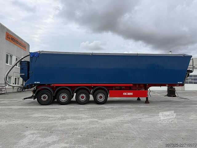 Wywrotka Kel-Berg 4 axle Tipper / Alukastenmulde Kipper 56m3