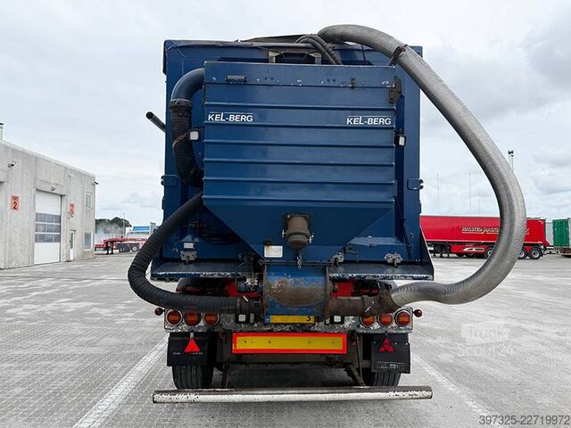 Wywrotka Kel-Berg 4 axle Tipper / Alukastenmulde Kipper 56m3