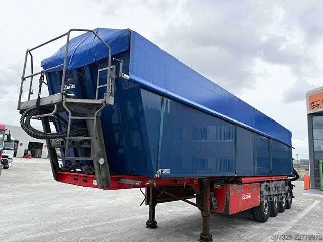 Wywrotka Kel-Berg 4 axle Tipper / Alukastenmulde Kipper 56m3