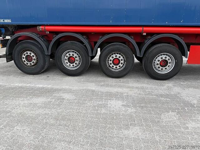 Wywrotka Kel-Berg 4 axle Tipper / Alukastenmulde Kipper 56m3