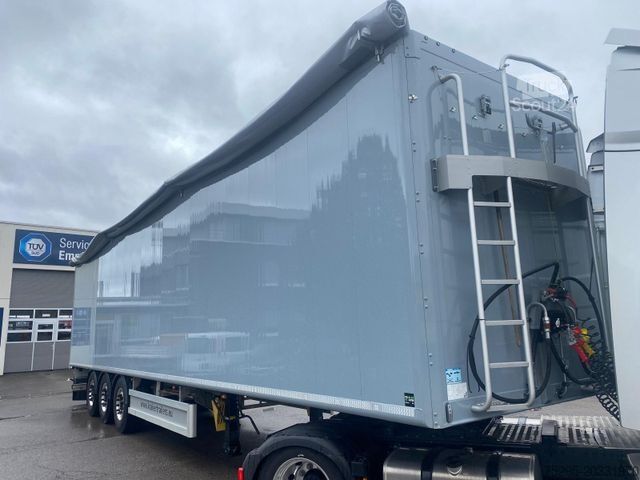 Oplegger met walking floor KRAKER Schubboden 92m³ CF-Z 200 ZL 2x Liftachse ALCOA