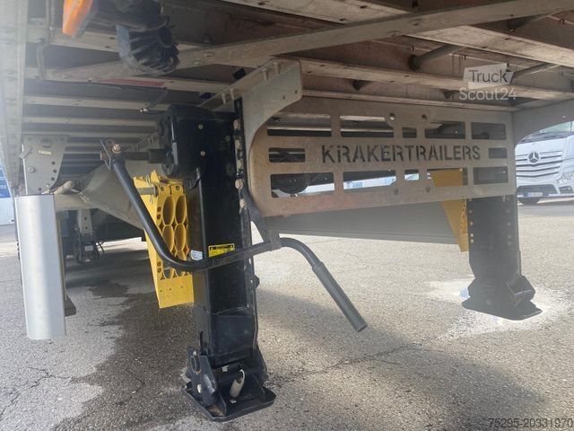 Oplegger met walking floor KRAKER Schubboden 92m³ CF-Z 200 ZL 2x Liftachse ALCOA