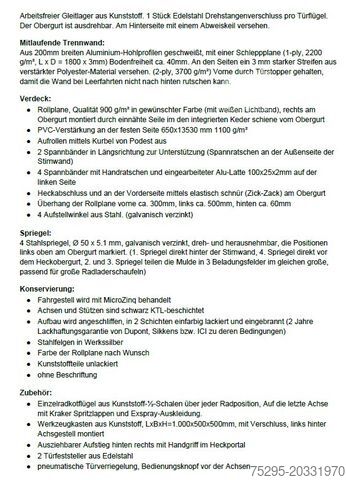 Oplegger met walking floor KRAKER Schubboden 92m³ CF-Z 200 ZL 2x Liftachse ALCOA