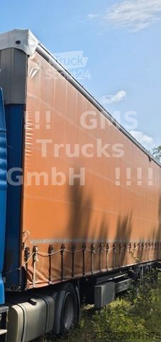 Semirimorchio con telone SCHMITZ CARGOBULL SCB S3T / Varios / German / neutrale Plane