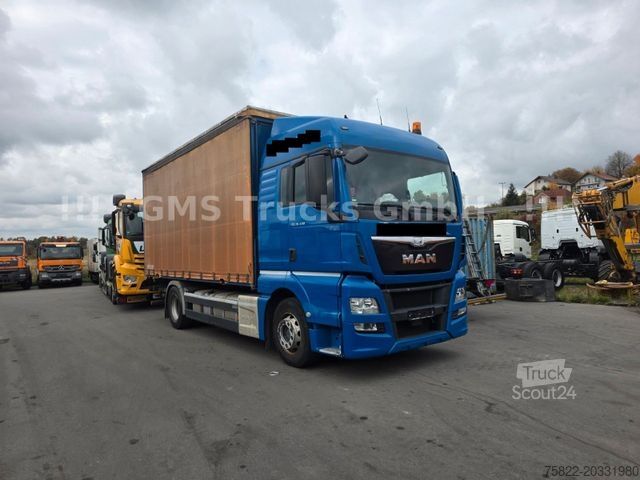 Valníkový nákladní automobil s plachtou MAN TGX 18.440 / 6,5m / Autom + Ret