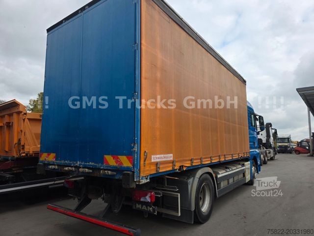 Autocarro con pianale e telone MAN TGX 18.440 / 6,5m / Autom + Ret