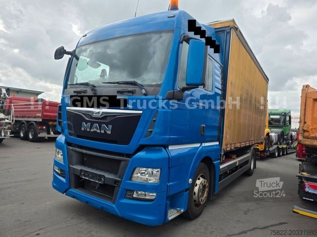 Autocarro con pianale e telone MAN TGX 18.440 / 6,5m / Autom + Ret