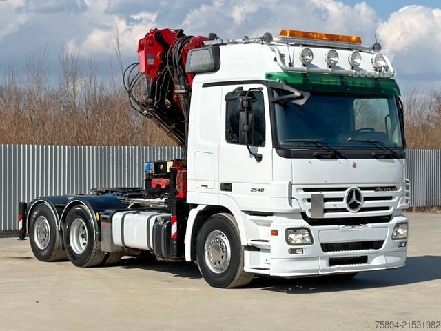 Standartinis vilkikas MERCEDES-BENZ ACTROS 2548* Sattelzugmaschine* HMF 3622 K4/FUNK
