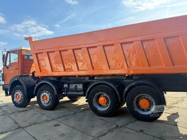 Camion benne MERCEDES-BENZ V8 8X4 Dumper Tipper Spring/Spring ZF Man Gear