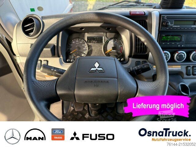 Dostavno vozilo s kesonom FUSO 7C18 Koffer+LBW,Klima Nutzlast 2950 KG,Sideguard