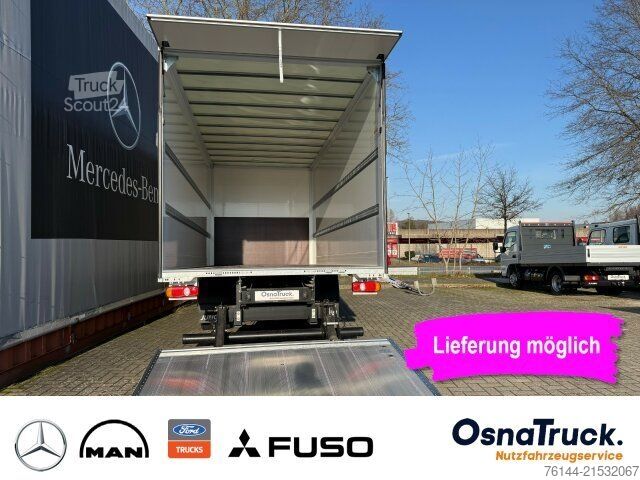 Dostavno vozilo s kesonom FUSO 7C18 Koffer+LBW,Klima Nutzlast 2925 KG,Sideguard