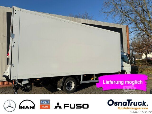 Dostavno vozilo s kesonom FUSO 7C18 Koffer+LBW,Klima Nutzlast 2925 KG,Sideguard