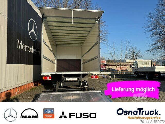 Dostavno vozilo s kesonom FUSO 7C18 Koffer+LBW,Klima Nutzlast 2925 KG,Sideguard