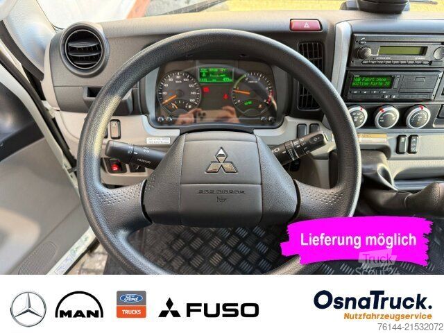 Dostavno vozilo s kesonom FUSO 7C18 Koffer+LBW,Klima Nutzlast 2925 KG,Sideguard