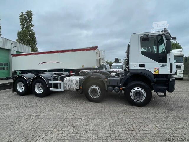 Zware belasting Iveco Trakker 410 PTO, RETARDER, 8x4 , 442000 km!