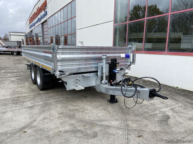 Kiepaanhangwagen Möslein TTD 14  5,70 m  14 t Kipper Tieflader 5,70 m lang, Breite Reifen-- Neufahrzeug --