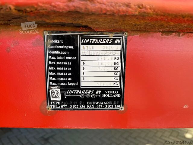 Dieplader Lintrailers 2LSDU 17-20 , Extendable