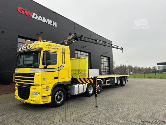 Estándar-SZM DAF XF 105 410 6x2 Palfinger PK 20002 + Tracon Trailer