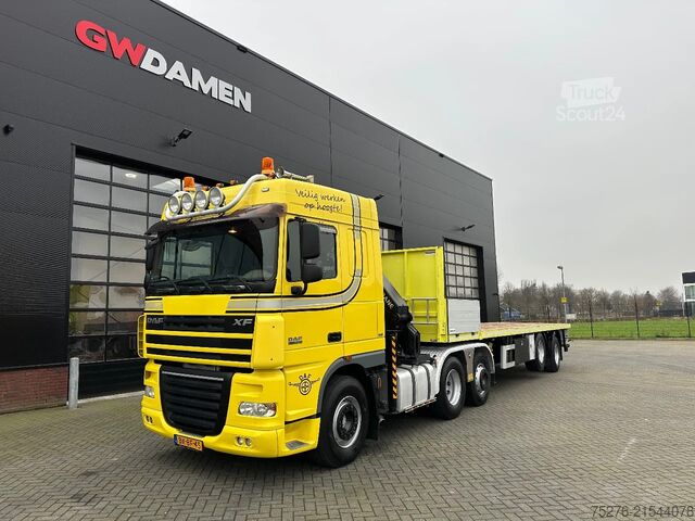 Estándar-SZM DAF XF 105 410 6x2 Palfinger PK 20002 + Tracon Trailer