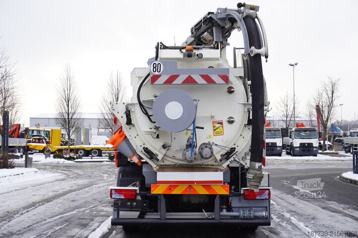 Notekūdeņu tīrītājs MAN TGM 26.340 E6 / RIVARD sewage cleaner 11