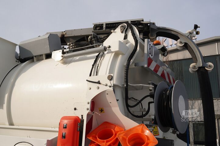 Notekūdeņu tīrītājs MAN TGM 26.340 E6 / RIVARD sewage cleaner 11