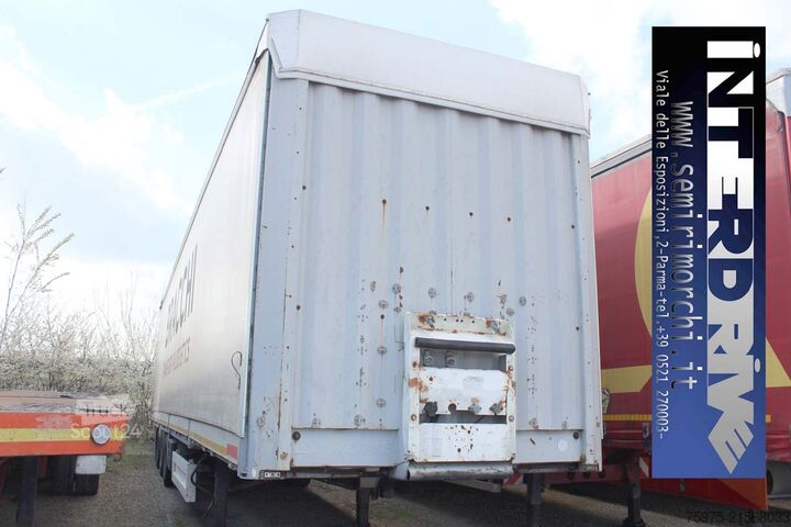 Semi-remorque bâchée Krone semirimorchio centinato sponde ribassato