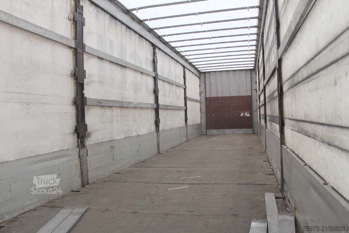 Semi-remorque bâchée Krone semirimorchio centinato sponde ribassato