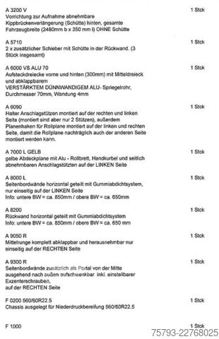 Kippanhänger Kröger 18to Interne Nr. 40763