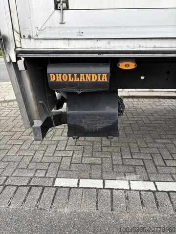 Vrachtwagen met bakwagen DAF LF 210 FA