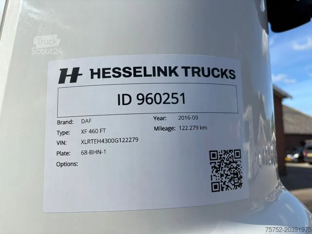 Padrão-SZM DAF XF 460 SSC Super Space Hydraulic Alcoa 9T voora...