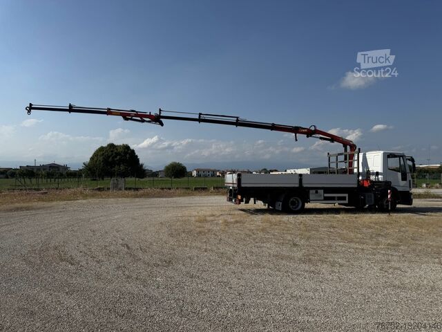 φορτηγό με γερανό και κάδο Iveco Eurocargo 120.25 4x2