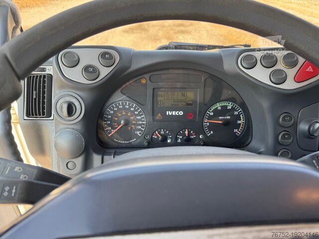 φορτηγό με γερανό και κάδο Iveco Eurocargo 120.25 4x2