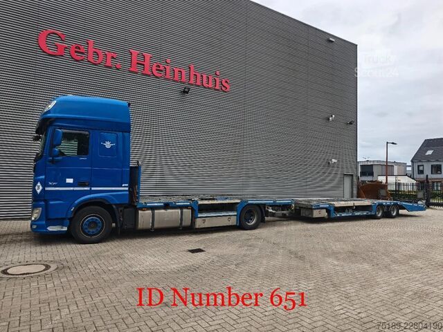 Bestelwagen autodrager DAF XF 480 4x2 + FVG FS 2 Pieces!
