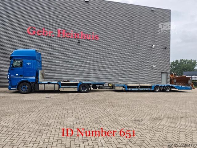 Bestelwagen autodrager DAF XF 480 4x2 + FVG FS 2 Pieces!