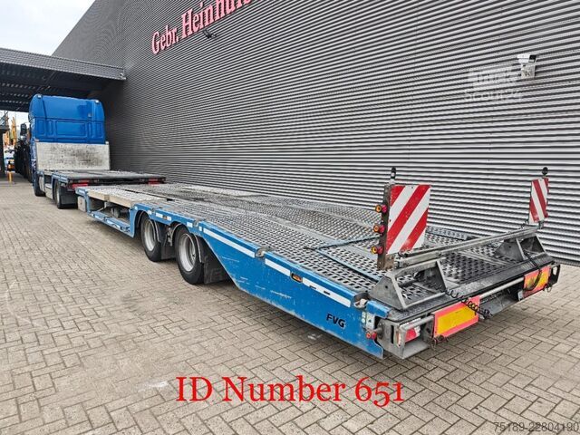 Bestelwagen autodrager DAF XF 480 4x2 + FVG FS 2 Pieces!