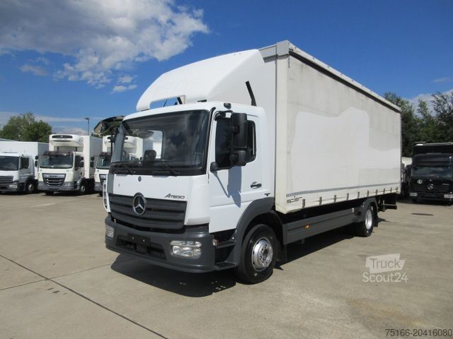 Φορτηγό με επίπεδη καρότσα MERCEDES-BENZ ATEGO 1324 L Pritsche 7,2 m LBW 1,5 to.*SCHIEBE