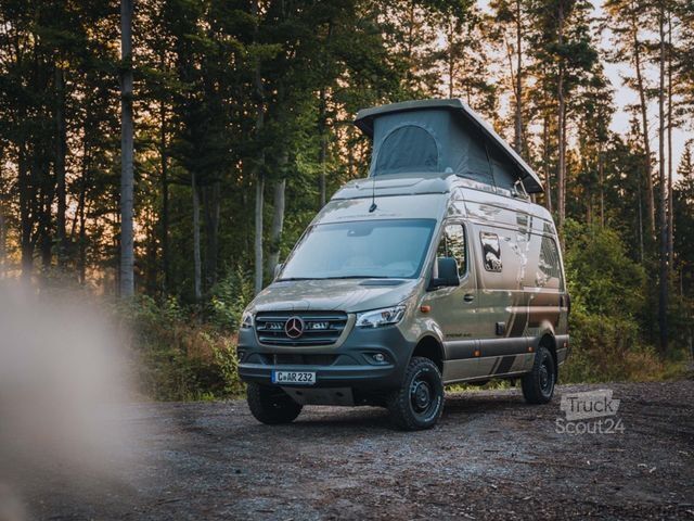 Kastenwagen Wohnmobil / Campervan MERCEDES-BENZ ATACAMA 4x4D - 100% autark, Längsschläfer für 4