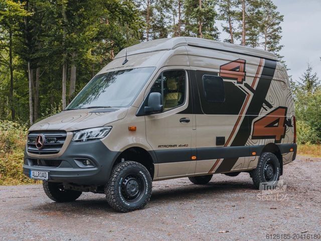 Kastenwagen Wohnmobil / Campervan MERCEDES-BENZ ATACAMA 4x4D - 100% autark, Längsschläfer für 4
