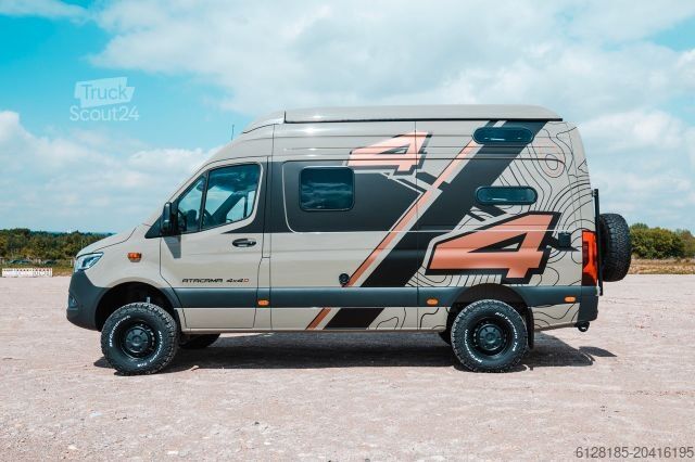 Автодім MERCEDES-BENZ ATACAMA 4x4D - Längsschläfer für 4 Personen