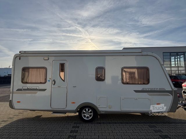 Caravan HYMER/ERIBA Nova 532 Truma*Markise*TV*Einzelbetten