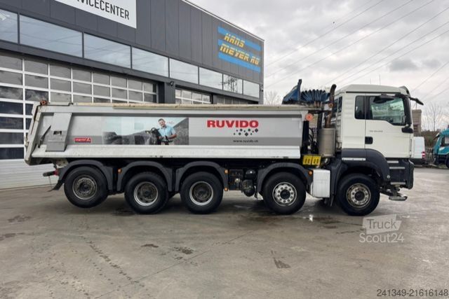 Tipper truck MAN TGS 50.500 10x4 Dumper 19m3