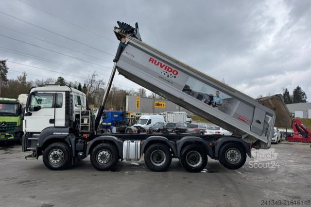 Tipper truck MAN TGS 50.500 10x4 Dumper 19m3